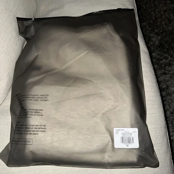NWT Fear Of God Light Oatmeal Sweatpants Size M (relaxed) - Picture 3 of 5